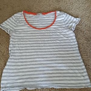 Banana Republic striped xl top